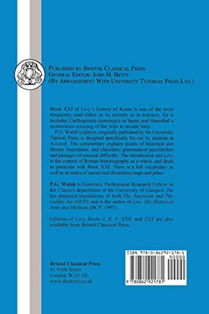 Livy: Ab urbe condita, Book 21,New