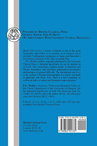 Livy: Ab urbe condita, Book 21,Used