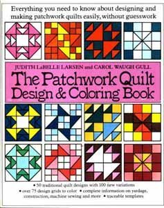 Patchwork Quilt Design and Coloring Book,Used