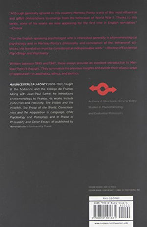 Sense and NonSense (Studies in Phenomenology and Existential Philosophy),New