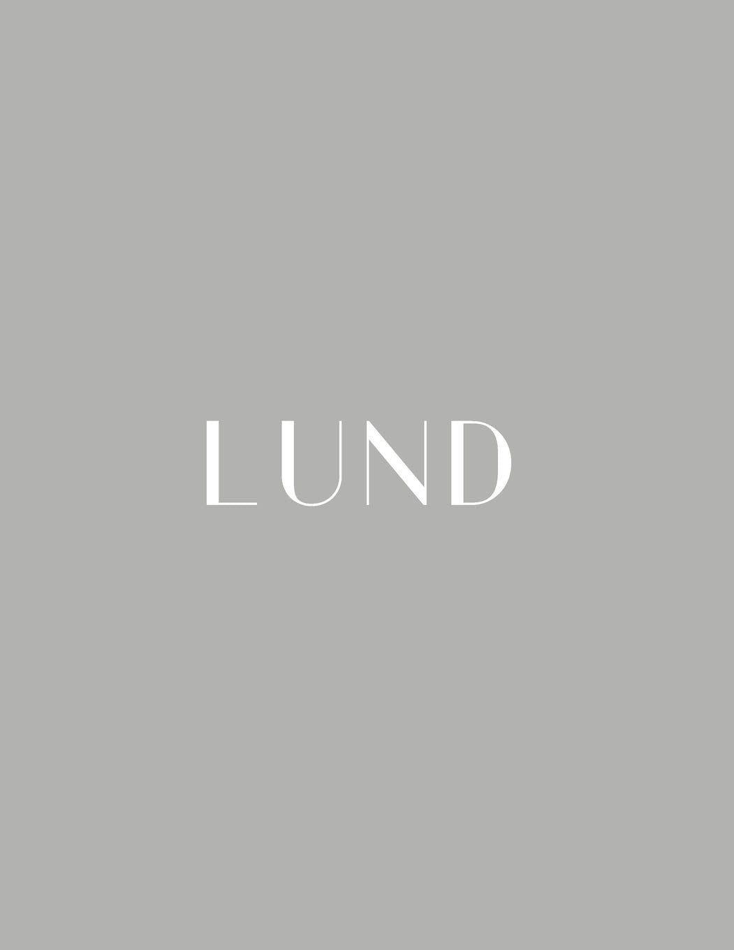 Lund: A Decorative Book  Perfect for Stacking on Coffee Tables & Bookshelves  Customized Interior Design & Home Decor (Sweden Bo,Used