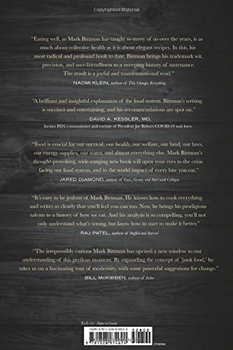 Animal, Vegetable, Junk: A History Of Food, From Sustainable To Suicidal: A Food Science Nutrition History Book