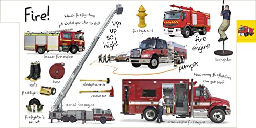 Tabbed Board Books: My First Trucks and Diggers: Let's Get Driving! (My First Tabbed Board Book),New