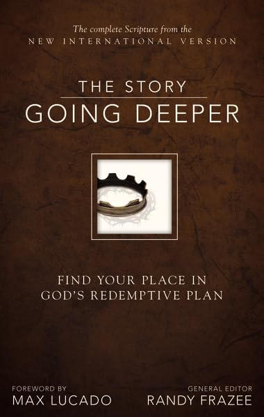 NIV, The Story: Going Deeper, Hardcover: Find Your Place in God's Redemptive Plan,Used