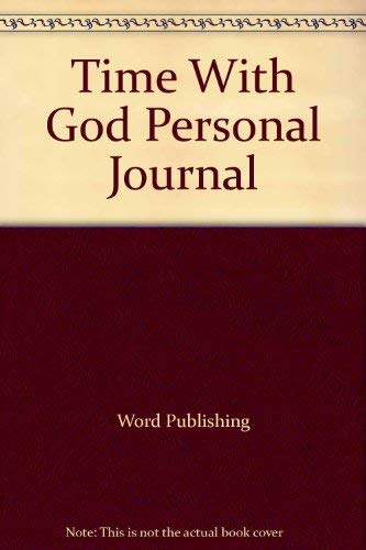 Time With God Personal Journal,Used