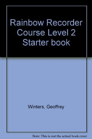 Rainbow Recorder Course Level 2 Starter book,Used