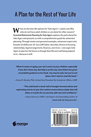 Essential Retirement Planning for Solo Agers: A Retirement and Aging Roadmap for Single and Childless Adults (Retirement Plannin,New