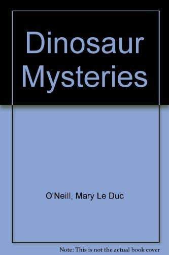 Dinosaur Mysteries,Used