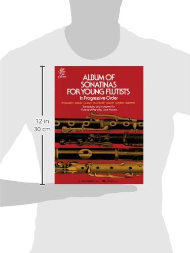 Album of Sonatinas for Young Flutists,Used