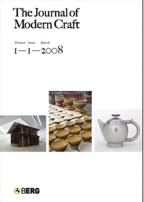 The Journal of Modern Craft Volume 1 Issue 3,Used