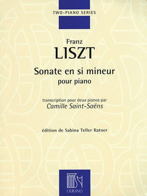 Sonata in B minor: Two Pianos, Four Hands,New