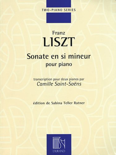 Sonata in B minor: Two Pianos, Four Hands,New