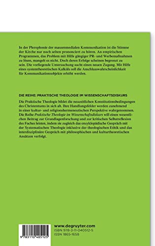 Kirchliche Kommunikation kalkulieren: Systemtheoretische Perspektiven fr die Lutherdekade 2017 (Praktische Theologie im Wissensc,Used