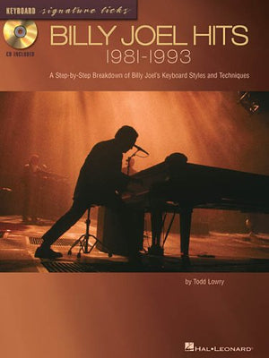 Billy Joel Hits: 19811993: A StepbyStep Breakdown of Billy Joel's Keyboard Styles and Techniques,Used