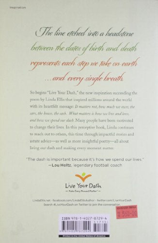 Live Your Dash: Make Every Moment Matter