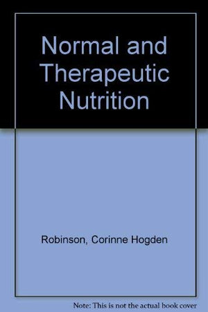 Normal and therapeutic nutrition,Used