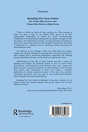 Mending the Torn Fabric: For Those Who Grieve and Those Who Want to Help Them (Death, Value and Meaning Series),Used
