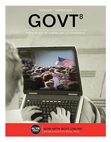 GOVT (with GOVT Online, 1 term (6 months) Printed Access Card) (New, Engaging Titles from 4LTR Press),Used