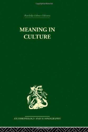 Meaning In Culture