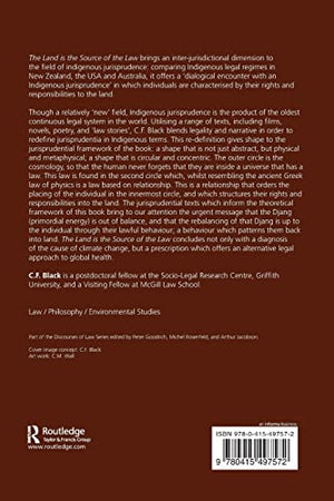 The Land is the Source of the Law (Discourses of Law),Used