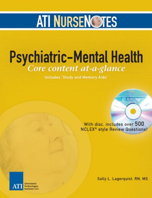 ATI NurseNotes PsychiatricMental Health,Used
