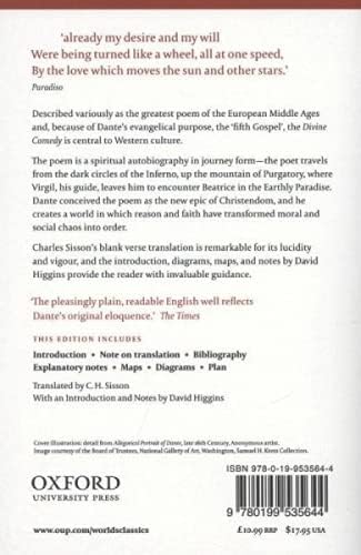 The Divine Comedy (Oxford World'S Classics),Used
