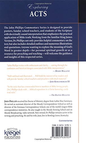 Exploring Acts (John Phillips Commentary Series) (The John Phillips Commentary Series),New