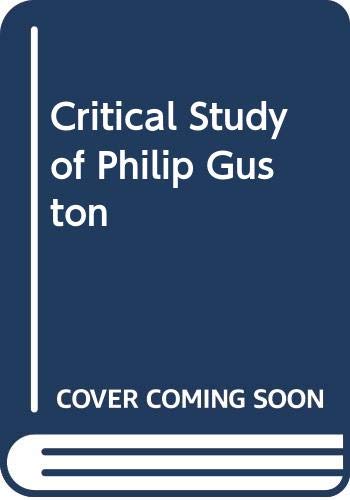 A Critical Study of Philip Guston,Used