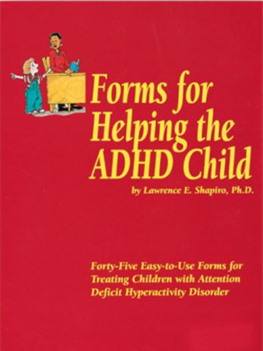 Forms For Helping The Adhd Child,Used