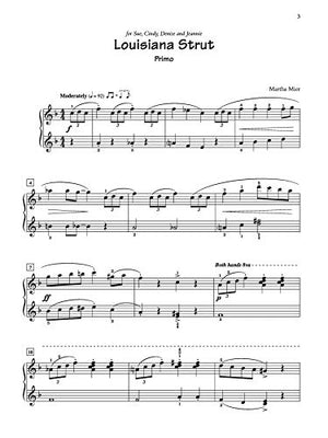 Jazz, Rags & Blues for Two, Bk 3: 6 Original Duets for Late Intermediate to Late Intermediate Pianists,Used