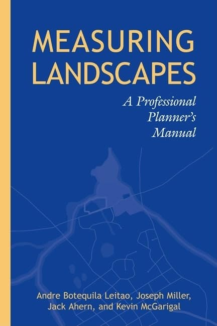Measuring Landscapes: A Planner's Handbook,Used