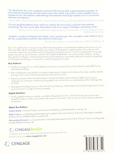 International Marketing Strategy: Analysis, Development & Implementation,Used