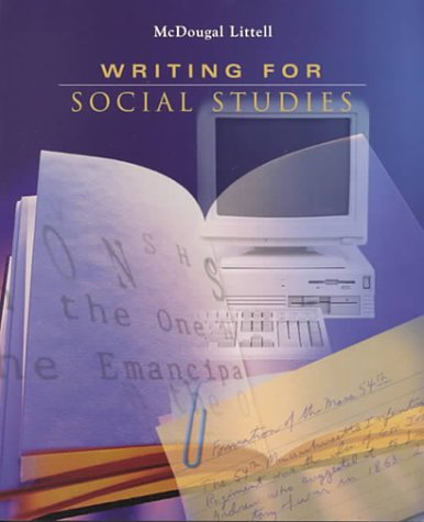 Writing For Social Studies-used