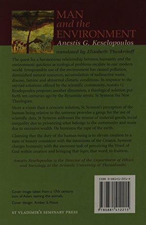 Man And The Environment: A Study Of St. Symeon The New Theologian