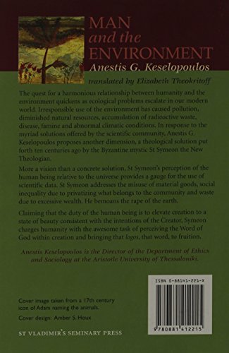 Man And The Environment: A Study Of St. Symeon The New Theologian