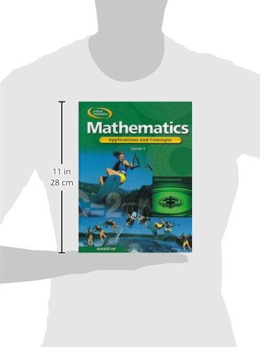 Mathematics: Applications And Concepts, Course 3, Student Edition,New
