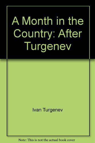 A Month In The Country, After Turgenev (Friel)  Acting Edition,Used
