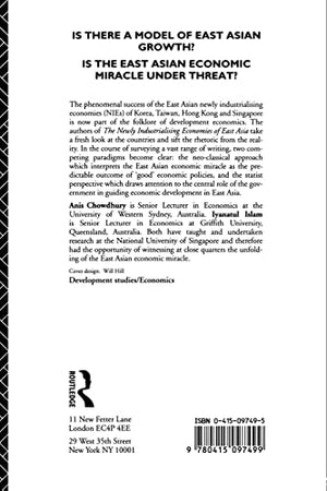 The Newly Industrializing Economies of East Asia,New