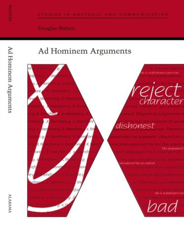 Ad Hominem Arguments (Studies In Rhetoric And Communication),Used