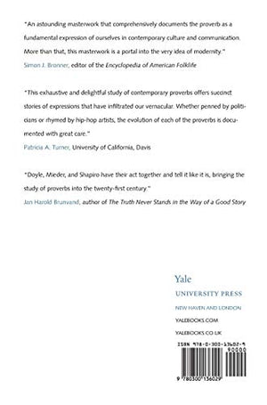 The Dictionary Of Modern Proverbs,New