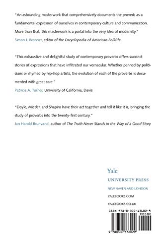 The Dictionary Of Modern Proverbs,New