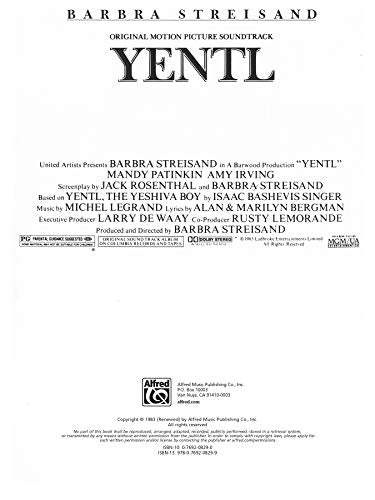 Yentl  Original Motion Picture Soundtrack: Piano/Vocal/Chords,Used