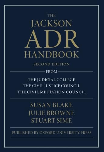 The Jackson ADR Handbook,Used
