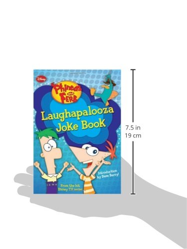 Phineas and Ferb Laughapalooza Joke Book,Used