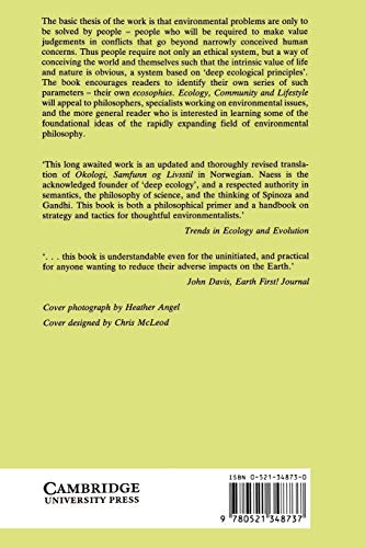 Ecology, Community and Lifestyle,Used