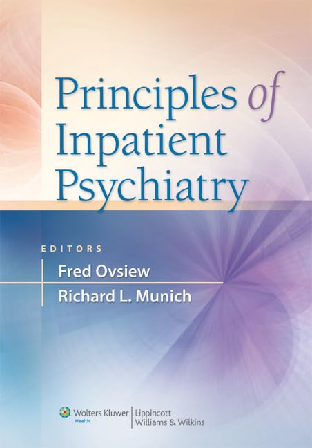 Principles of Inpatient Psychiatry,Used