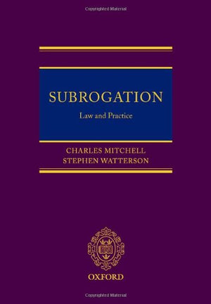 Subrogation: Law and Practice,New