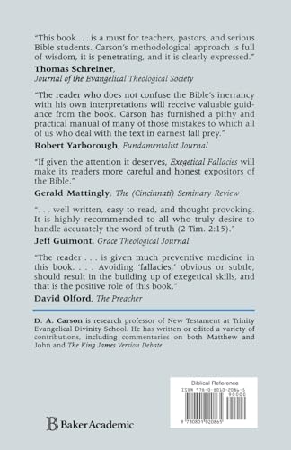 Exegetical Fallacies,New