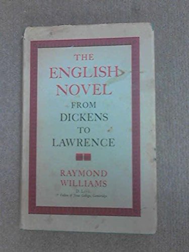 The English Novel From Dickens To Lawrence-used