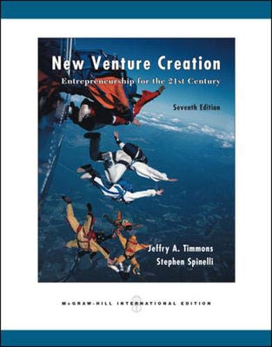 New Venture Creation: Entrepreneurship for the 21st Century,Used